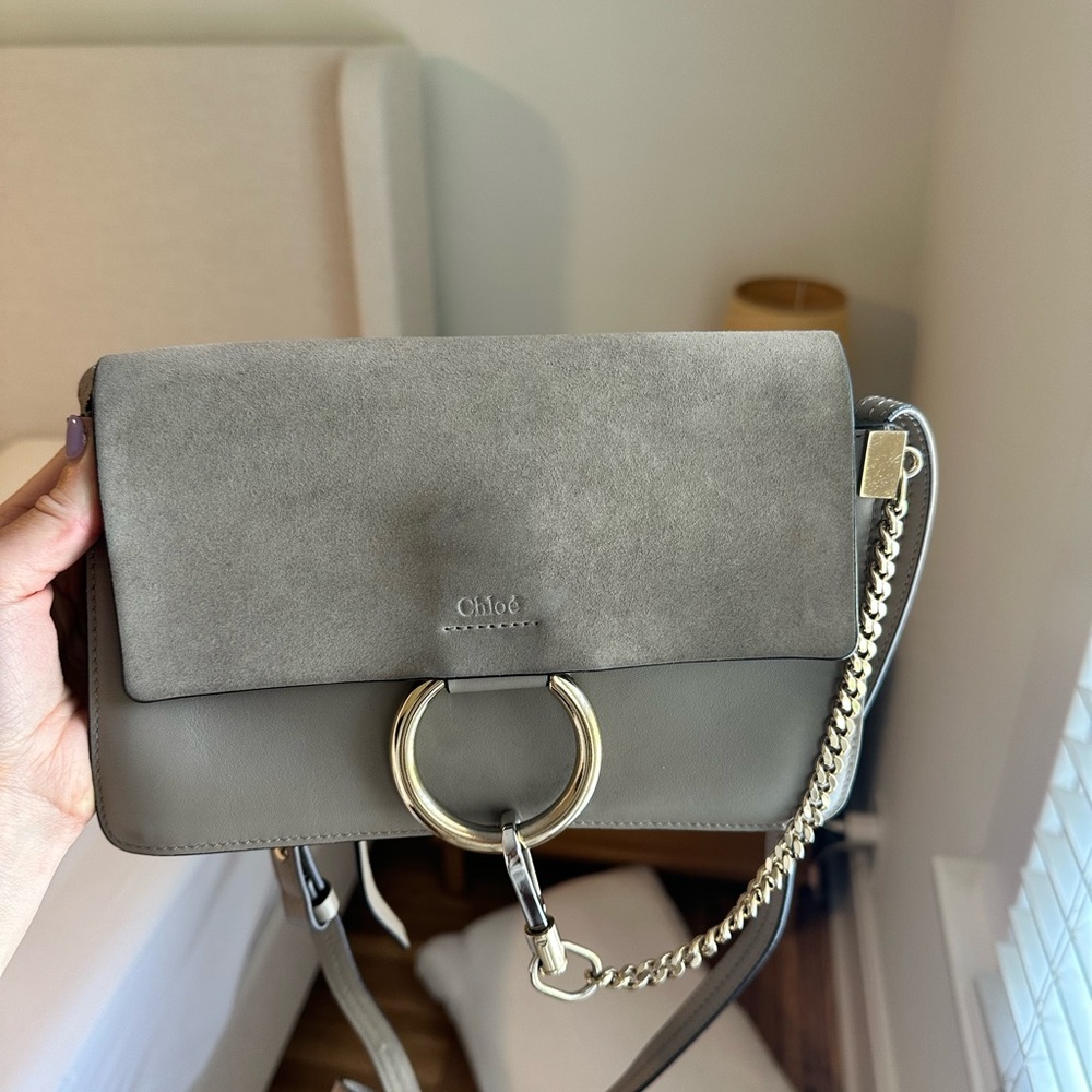 Beige Chloe Crossbody Bag
